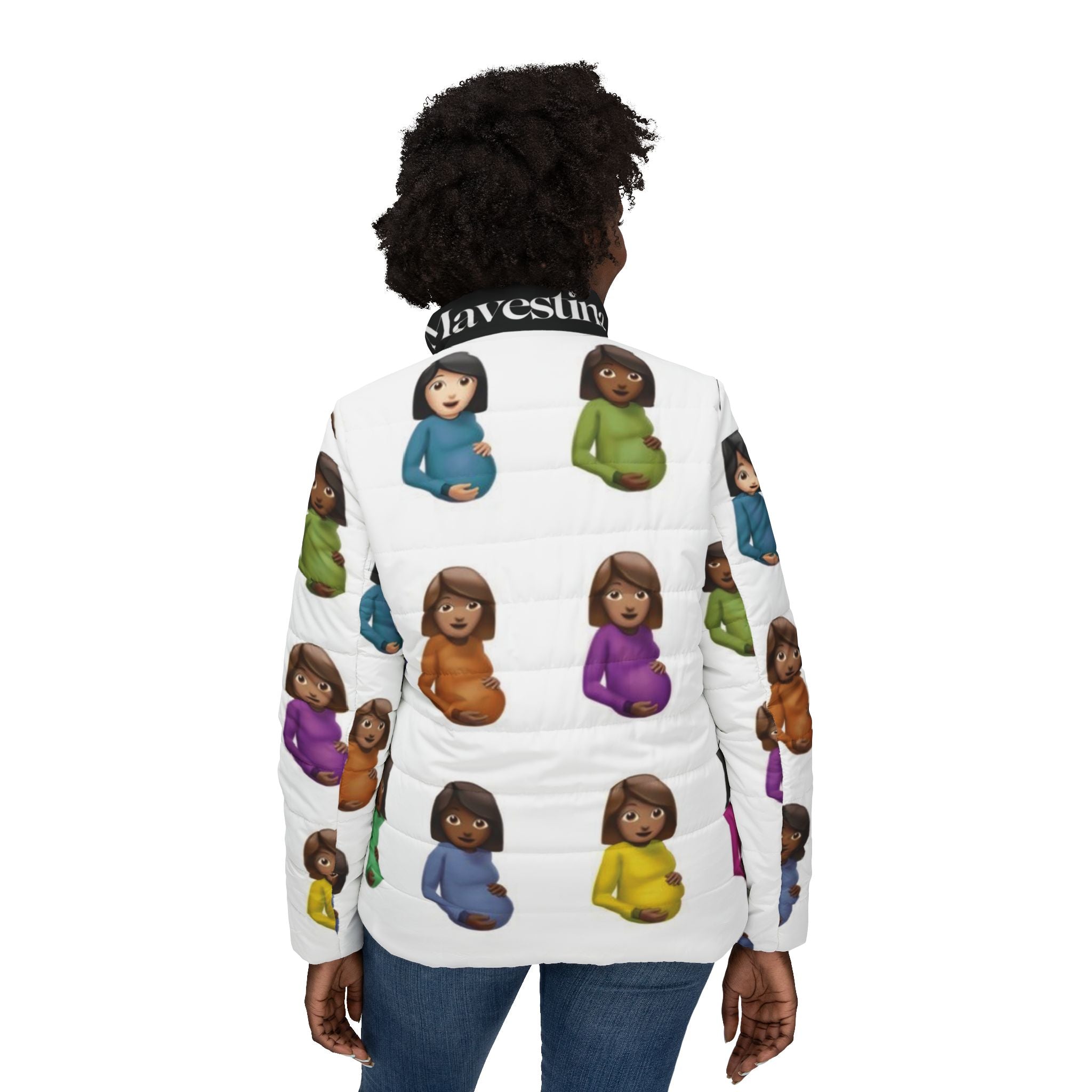 Women’s Puffer Jacket (AOP)