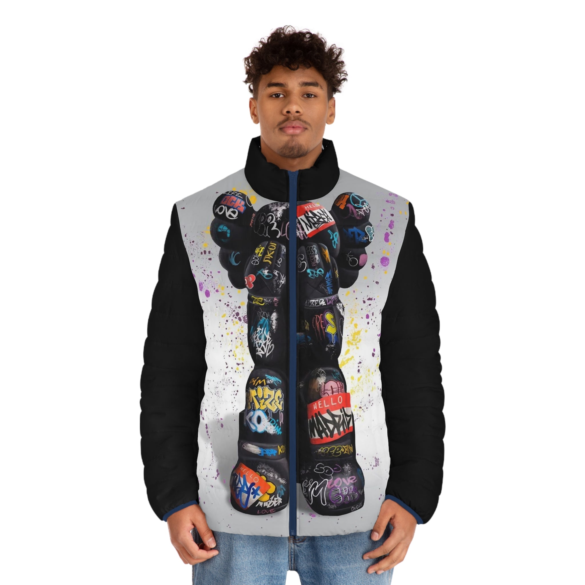 Men's Puffer Jacket (AOP)