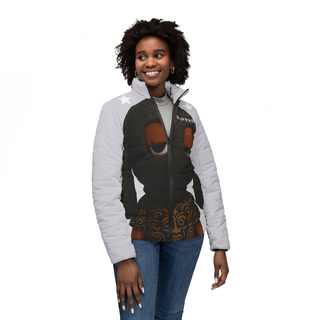 Women’s Puffer Jacket (AOP)