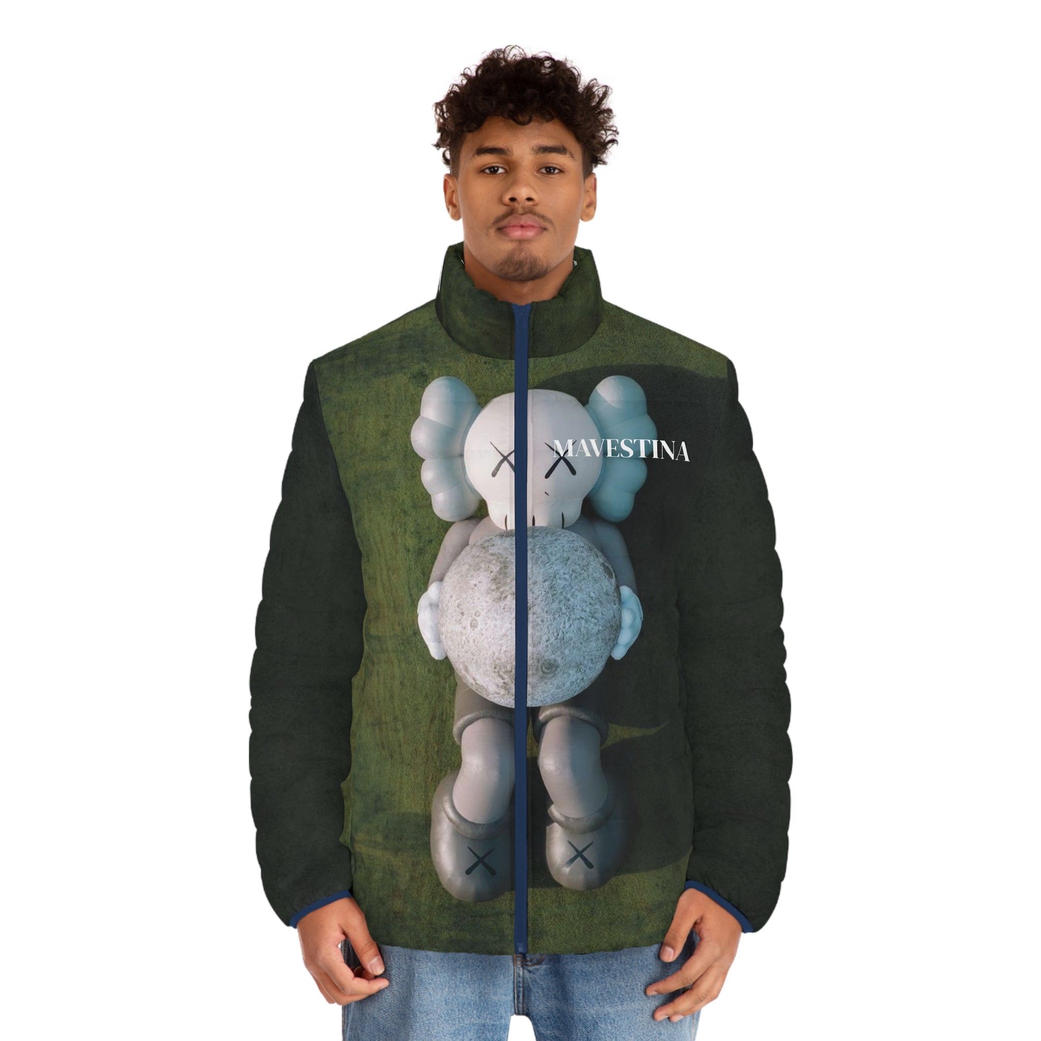 Men's Puffer Jacket (AOP)