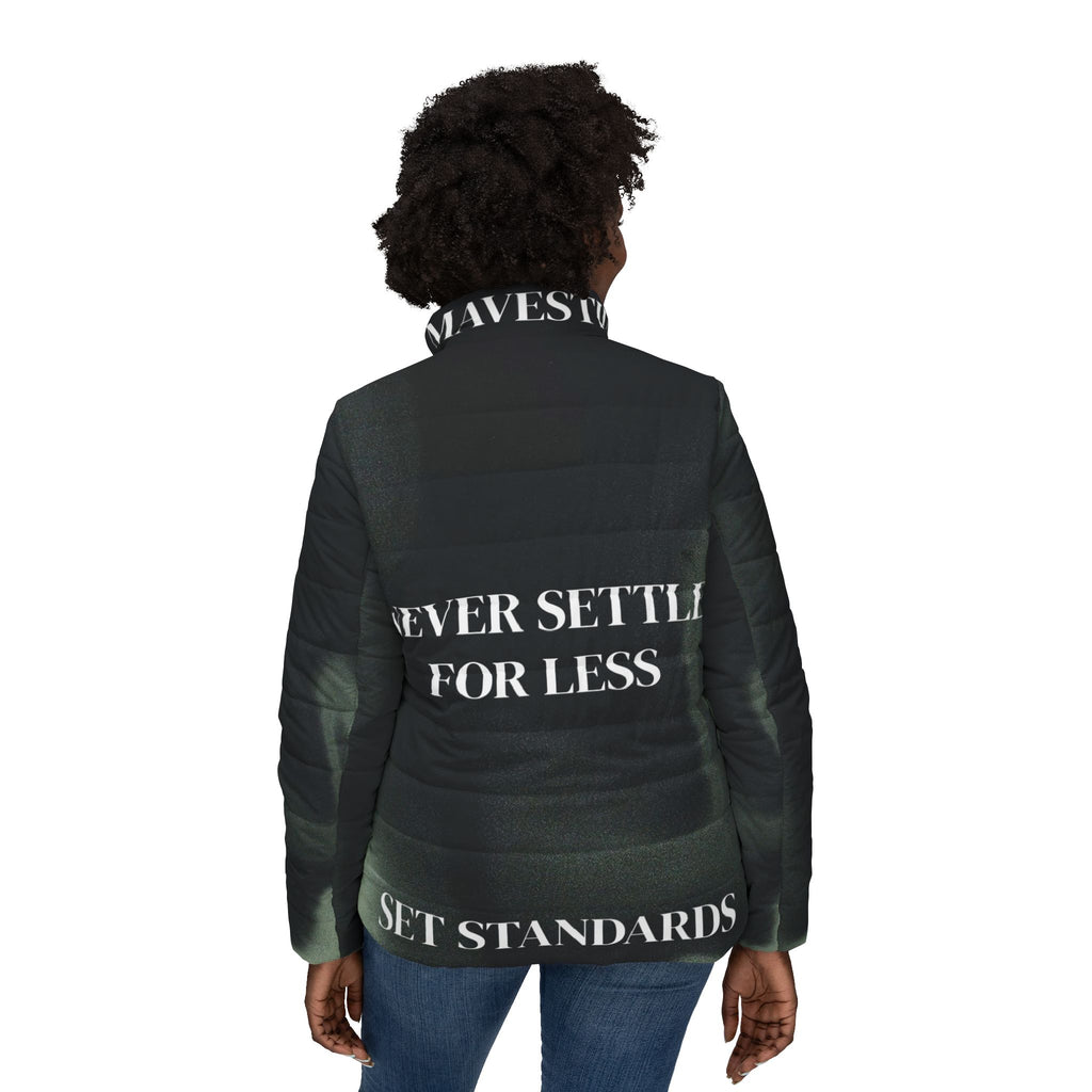 Women’s Puffer Jacket (AOP)