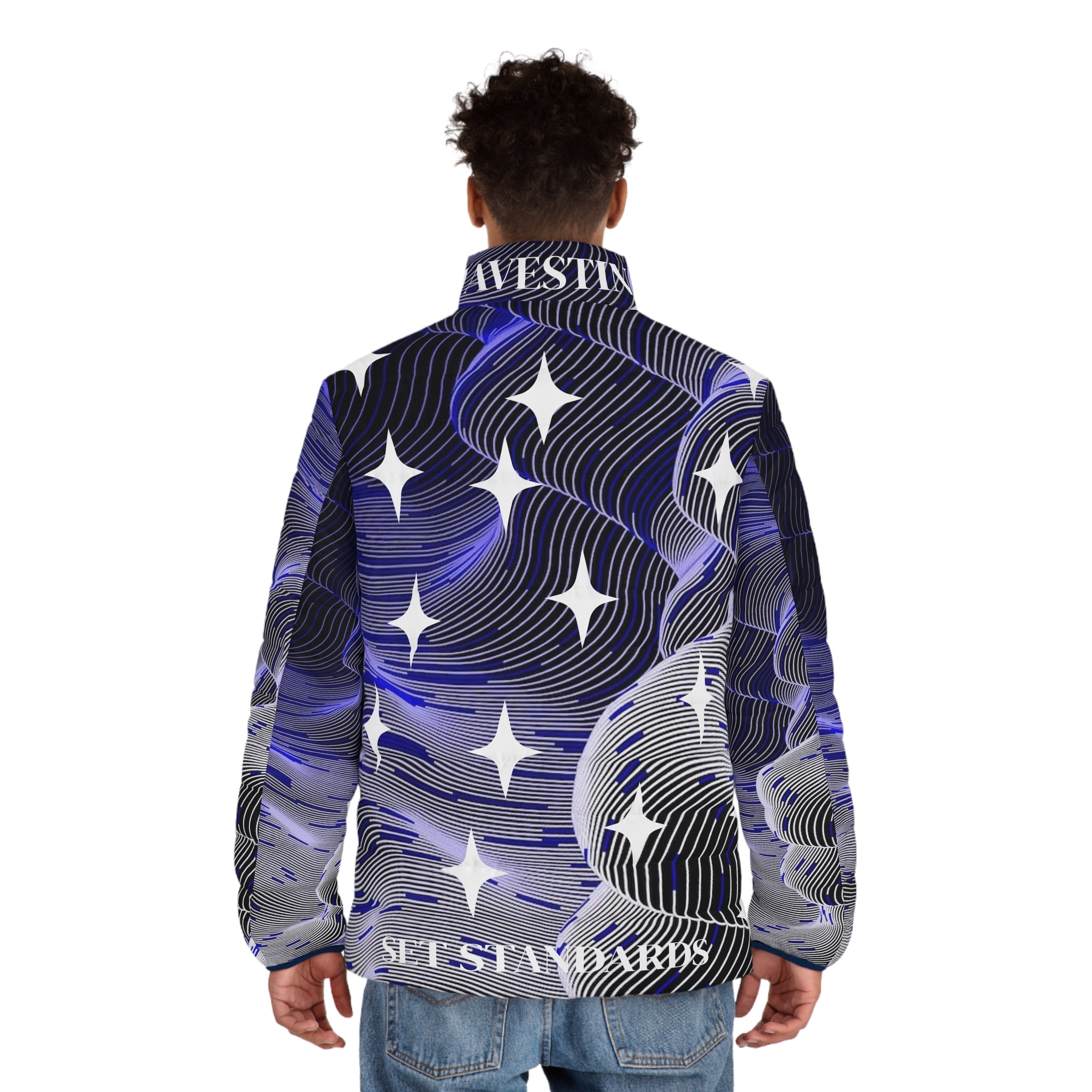 Men's Puffer Jacket (AOP)