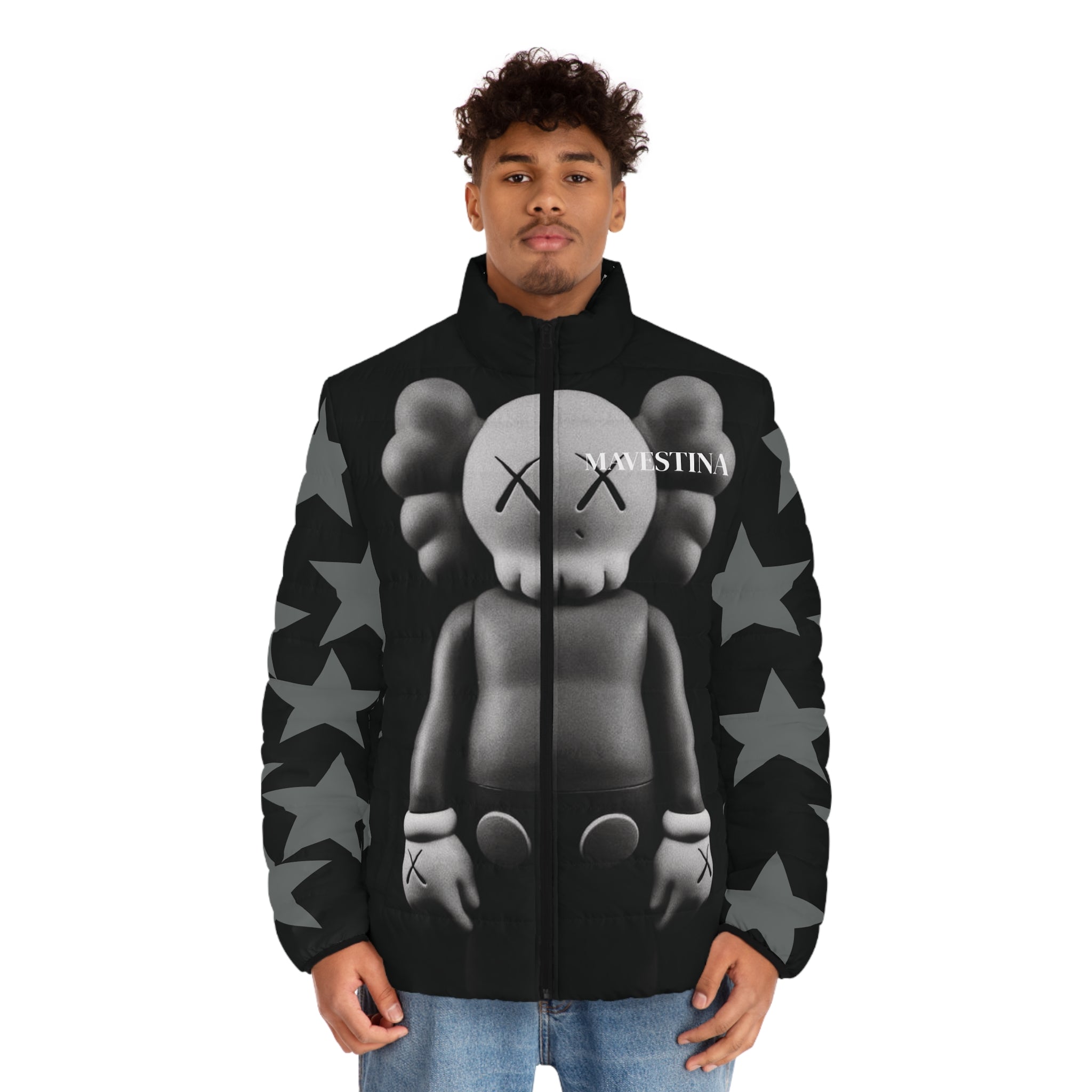 Men's Puffer Jacket (AOP)