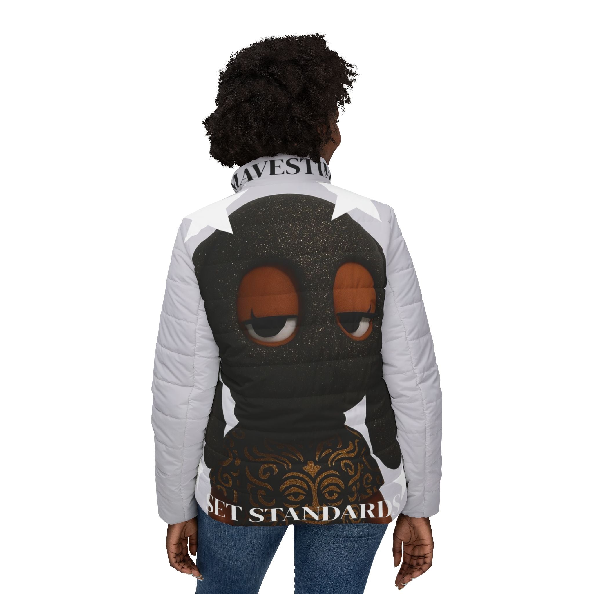Women’s Puffer Jacket (AOP)