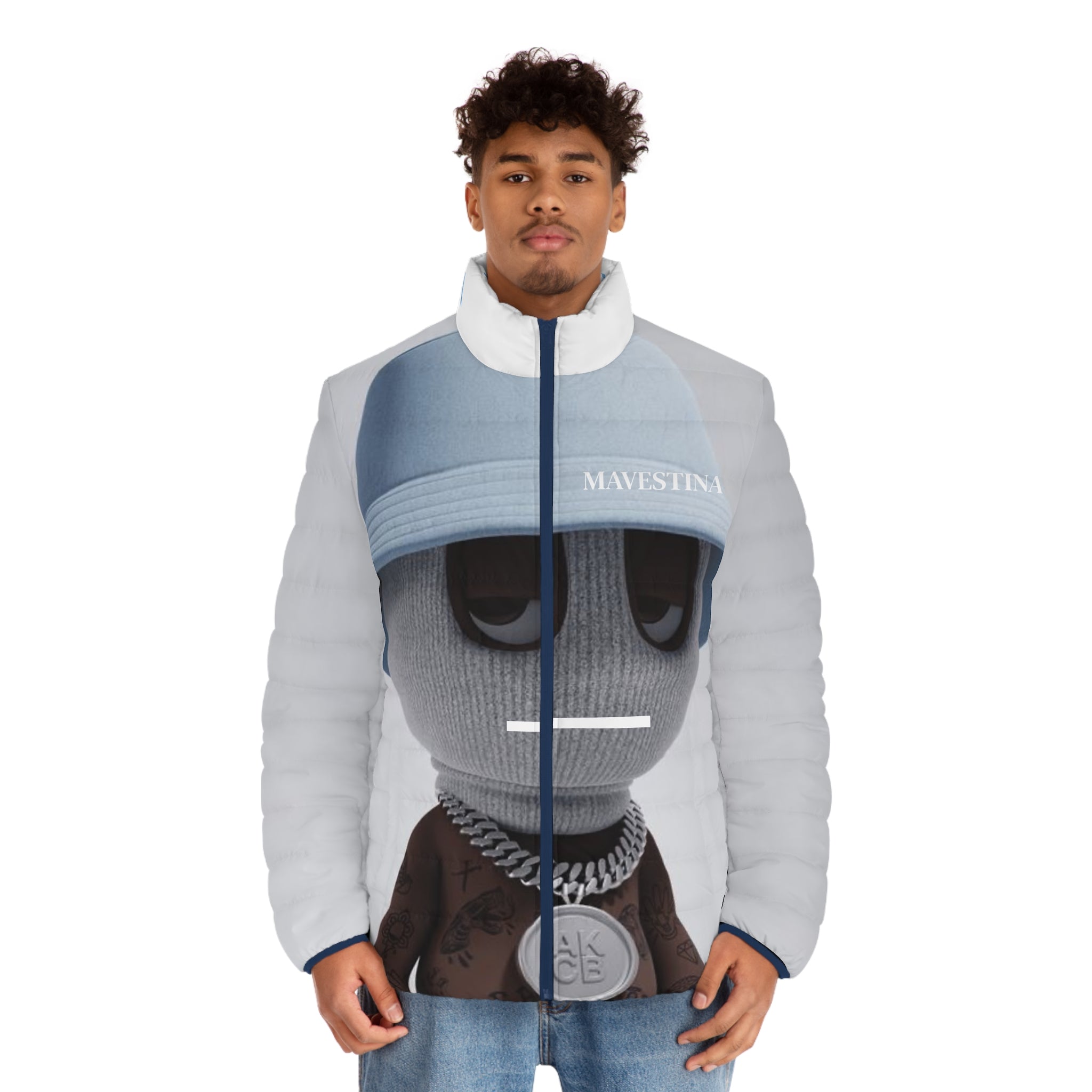 Men's Puffer Jacket (AOP)