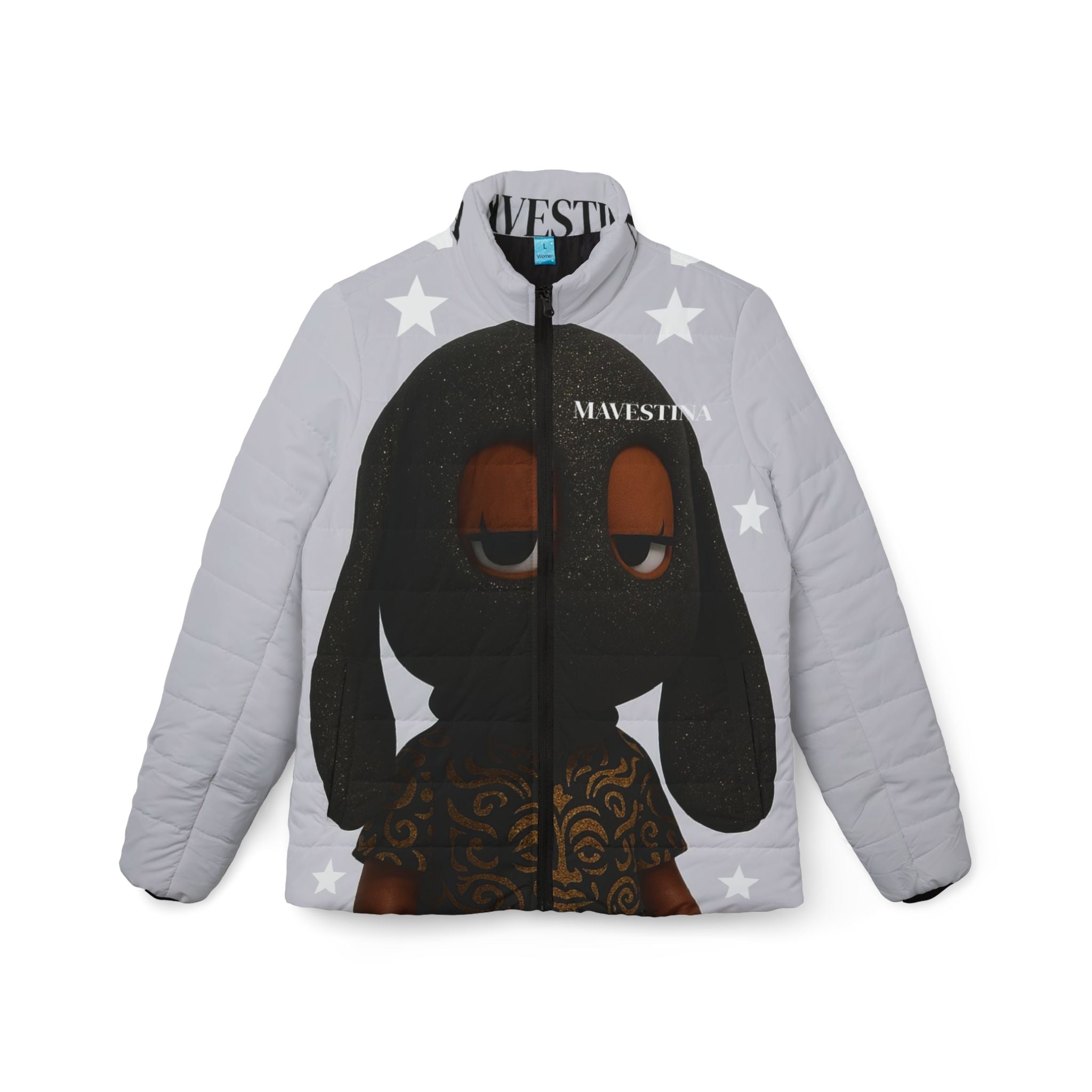 Women’s Puffer Jacket (AOP)