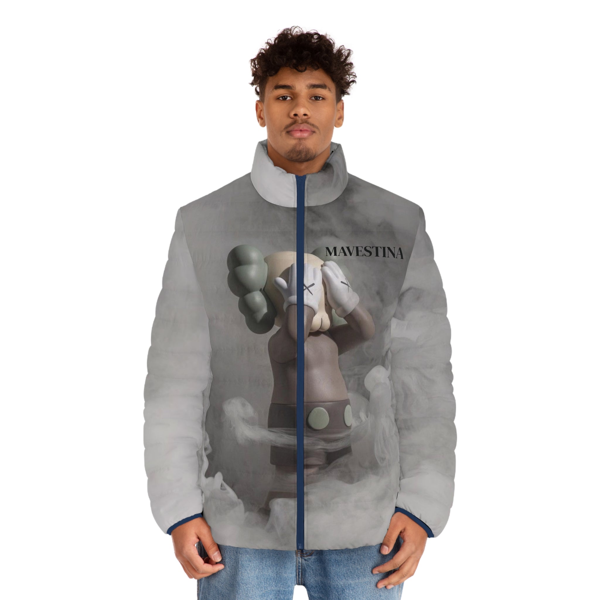 Men's Puffer Jacket (AOP)