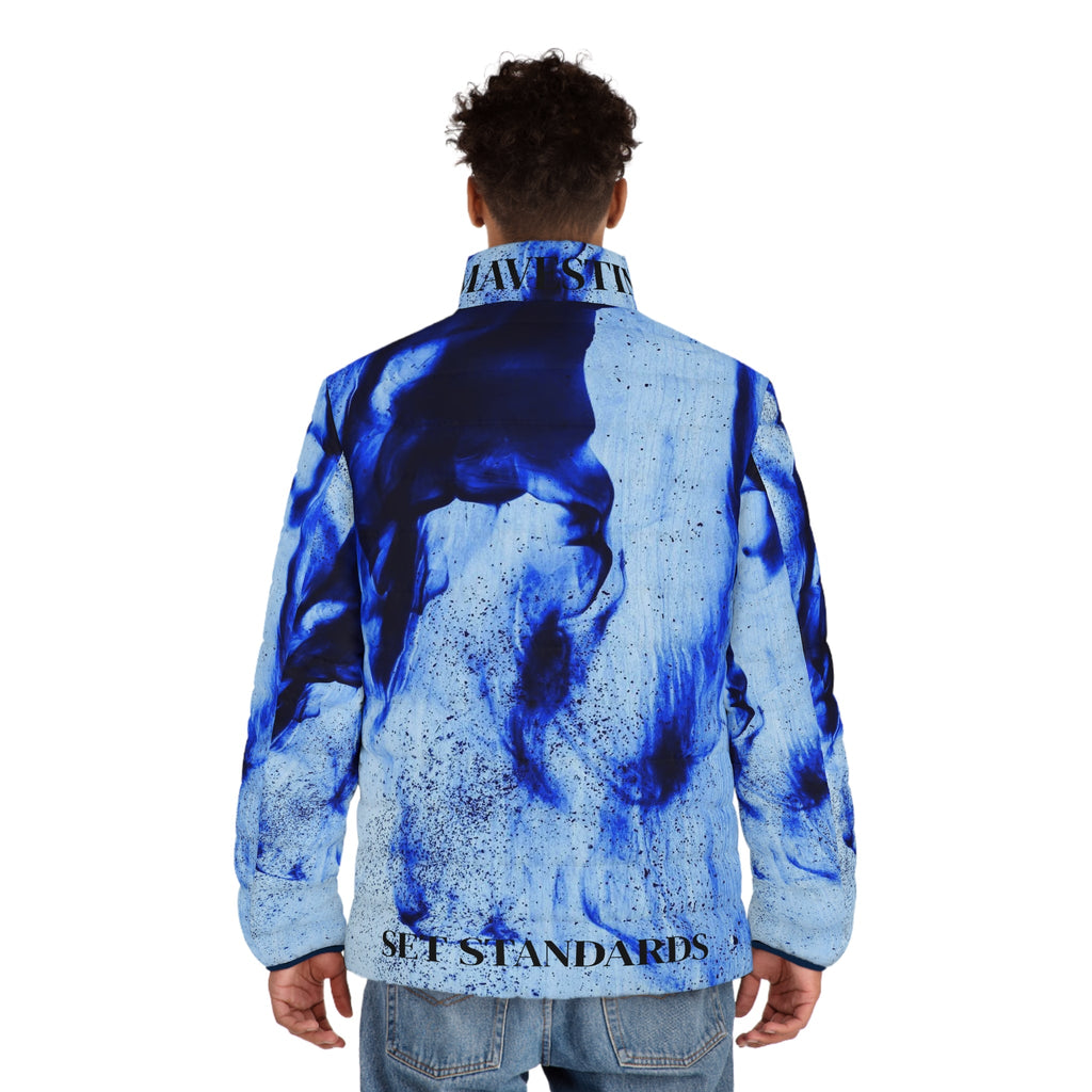 Men's Puffer Jacket (AOP) - mavestina