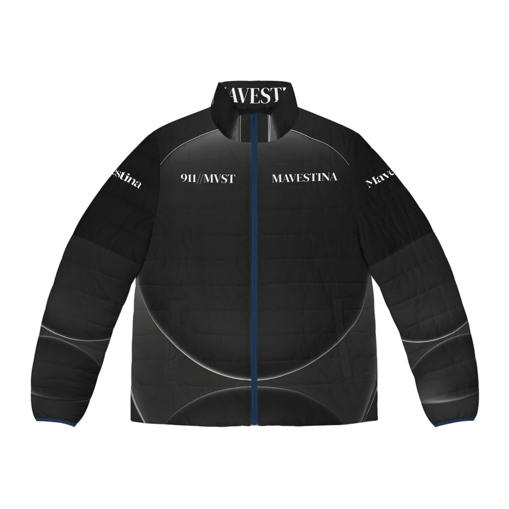 Men's Puffer Jacket (AOP) - mavestina