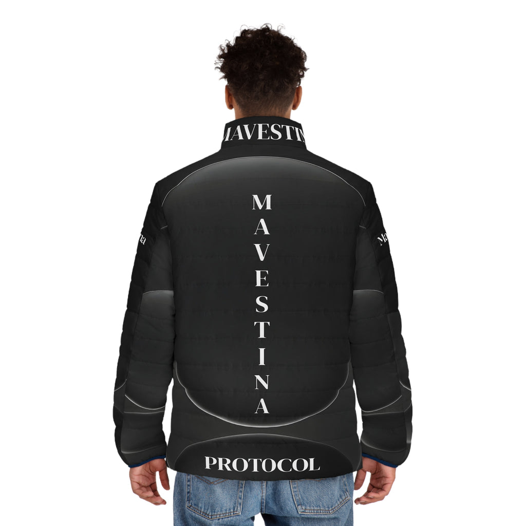 Men's Puffer Jacket (AOP) - mavestina