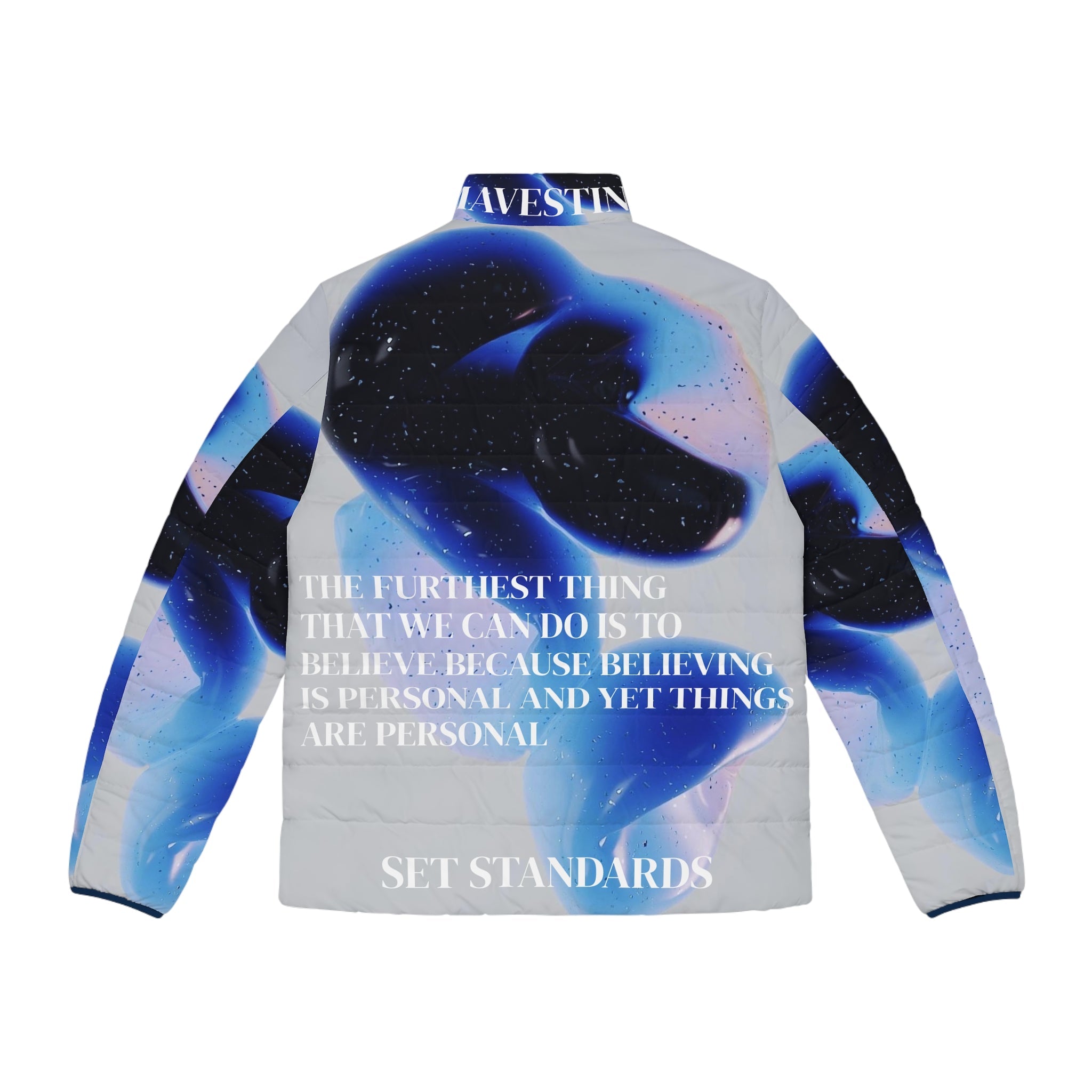Men's Puffer Jacket (AOP) - mavestina
