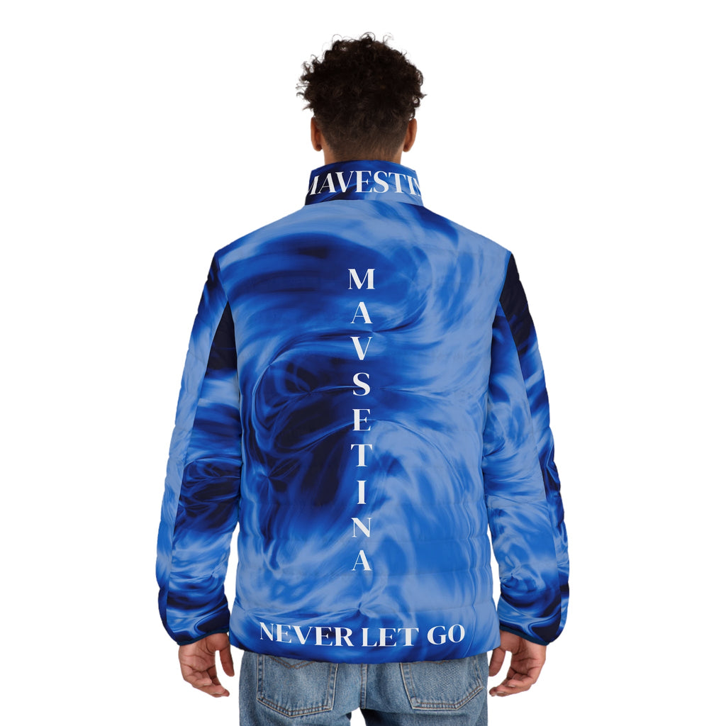 Men's Puffer Jacket (AOP) - mavestina