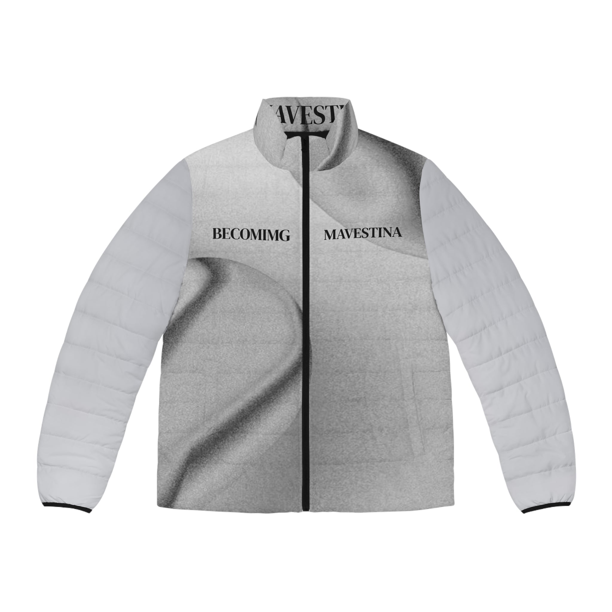 Men's Puffer Jacket (AOP) - mavestina