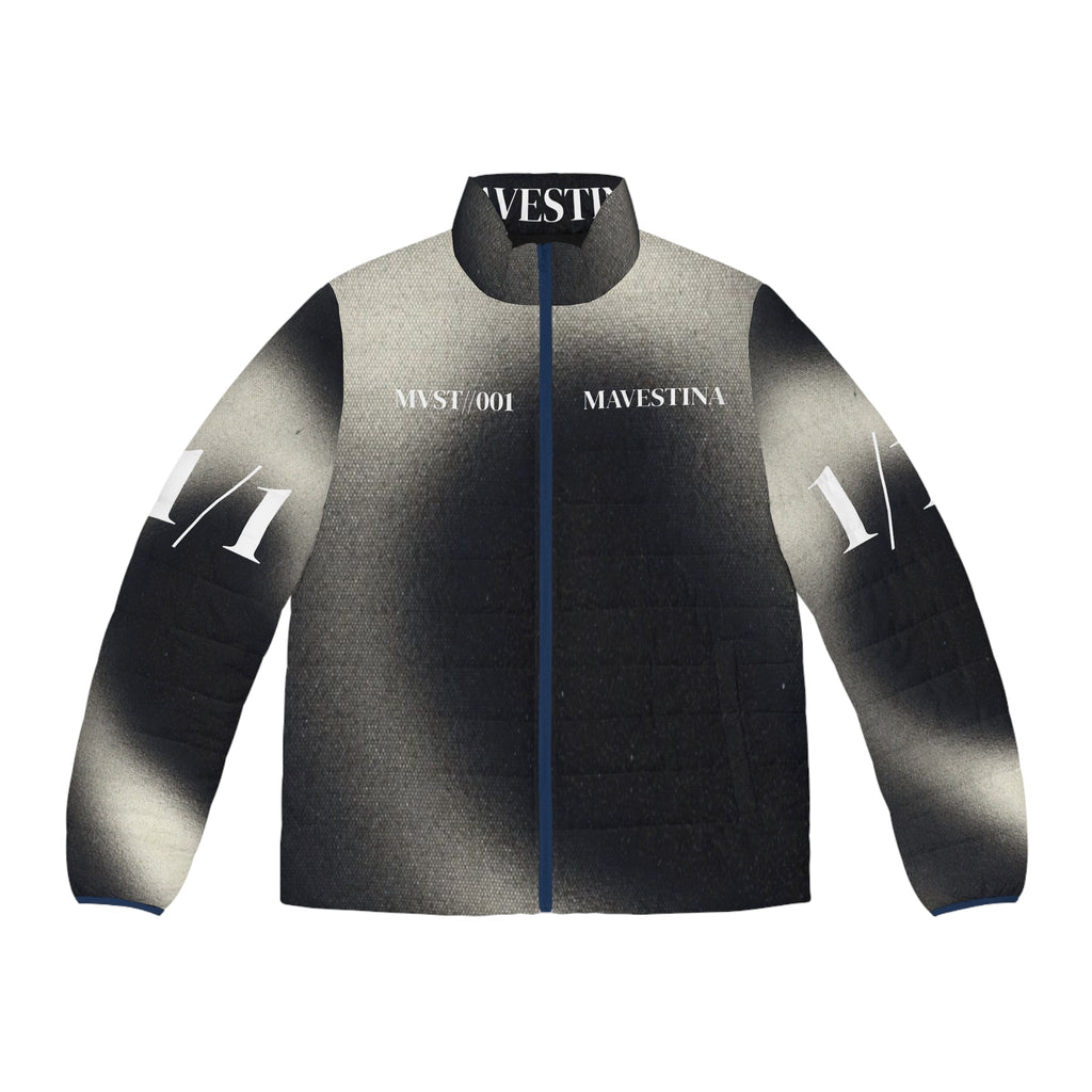 Men's Puffer Jacket (AOP) - mavestina