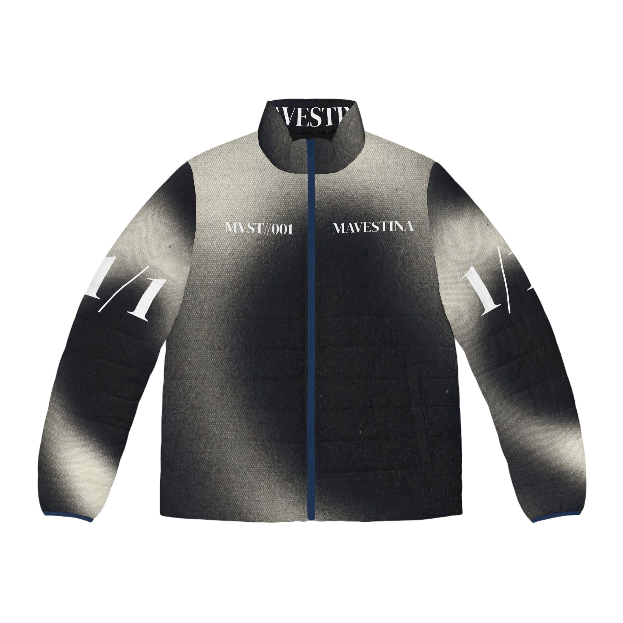 Men's Puffer Jacket (AOP) - mavestina