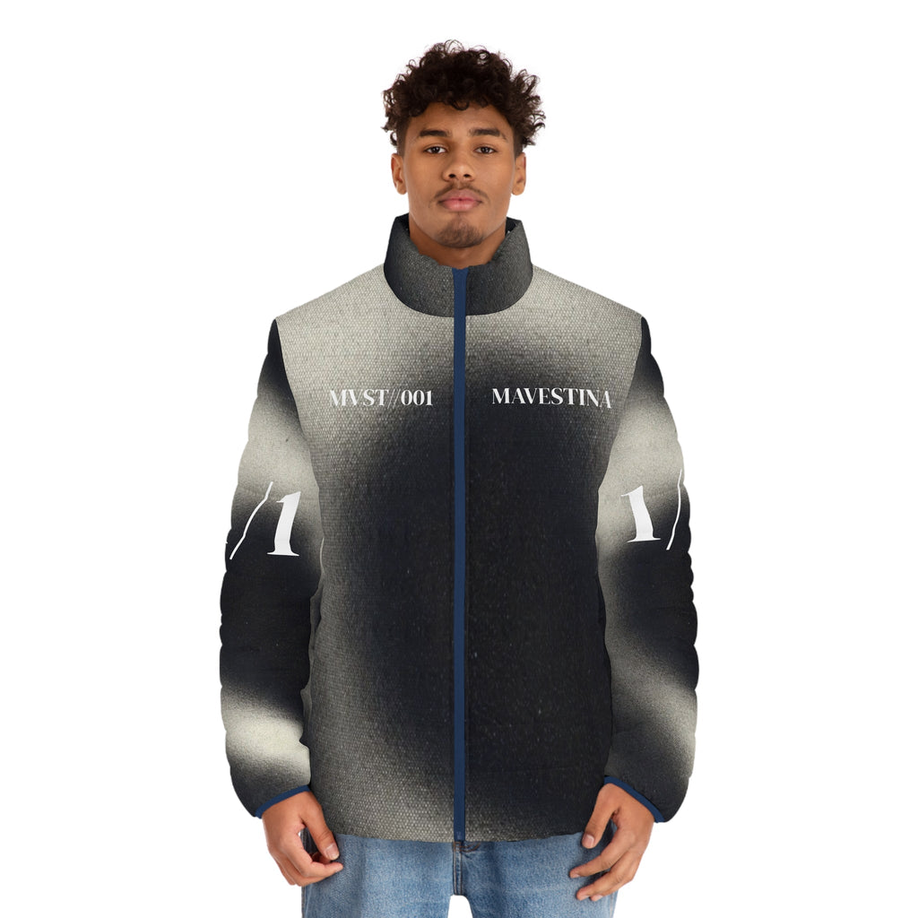 Men's Puffer Jacket (AOP) - mavestina