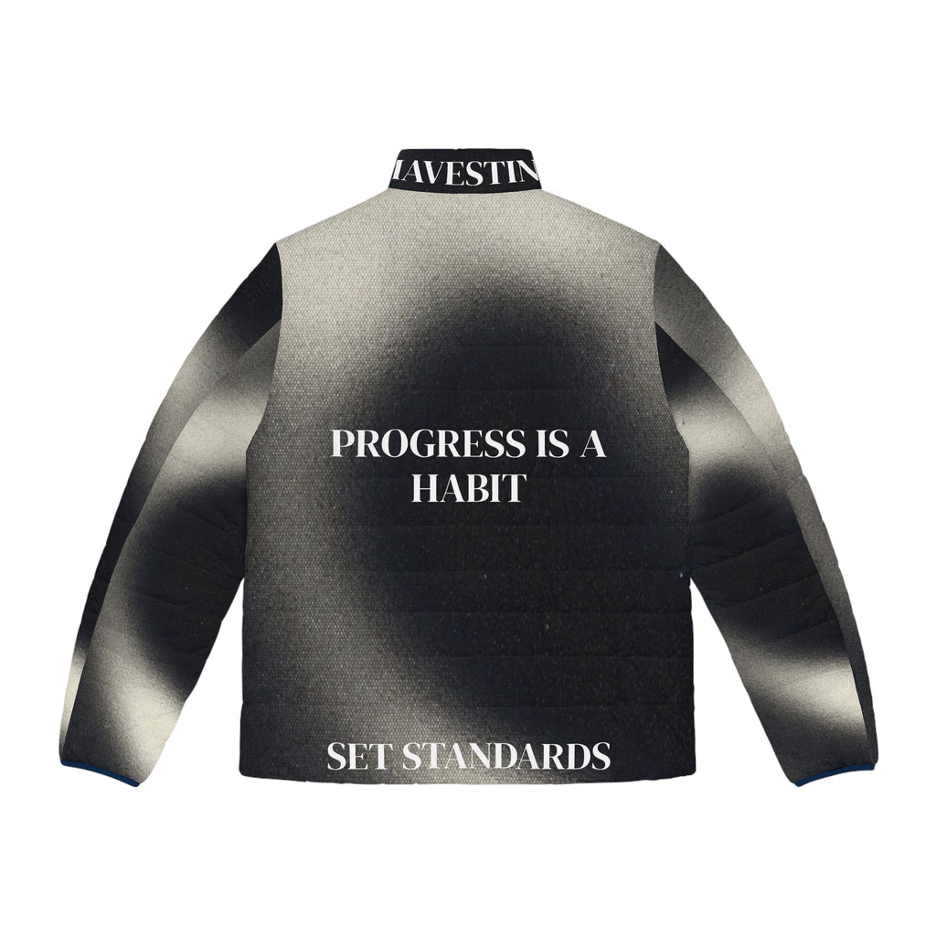 Men's Puffer Jacket (AOP) - mavestina