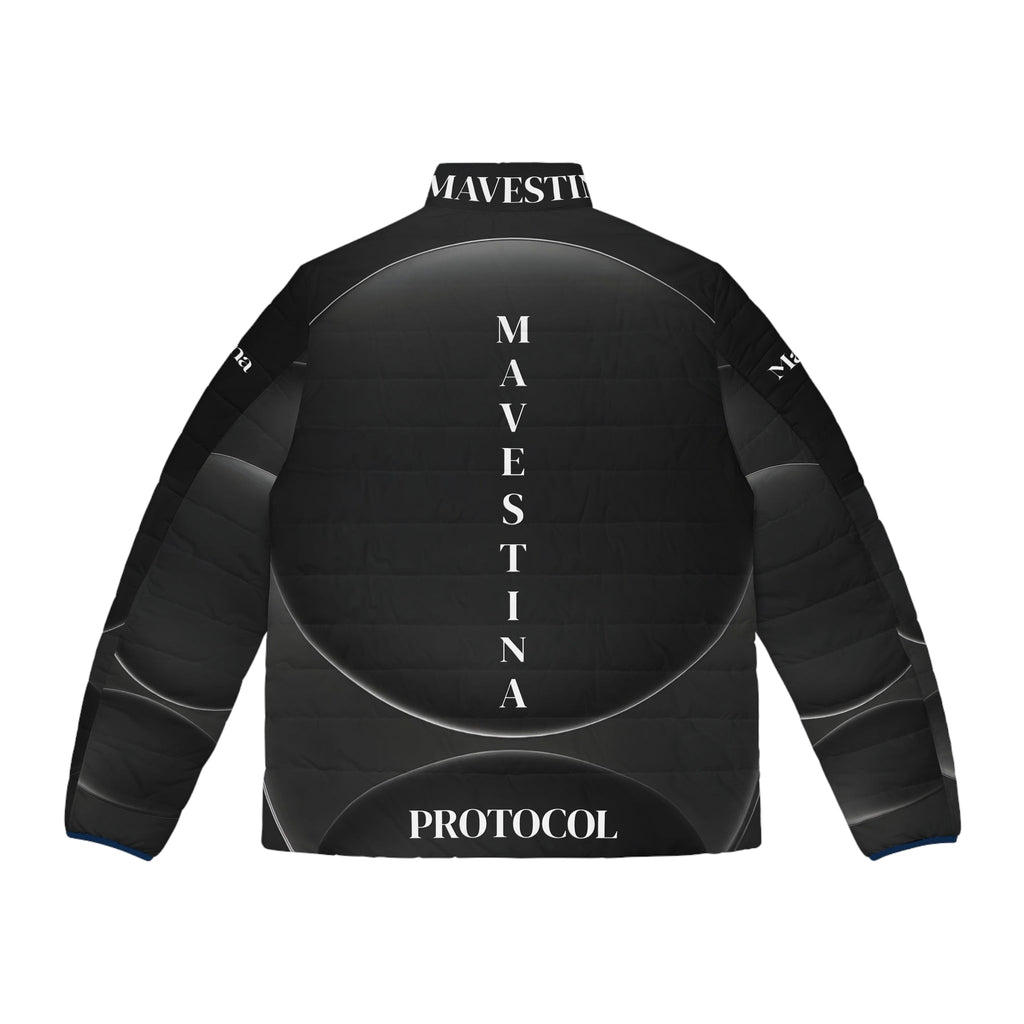 Men's Puffer Jacket (AOP) - mavestina