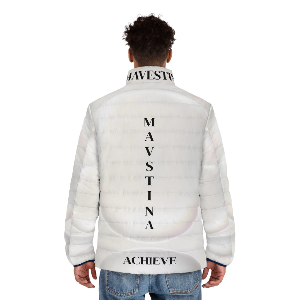 Men's Puffer Jacket (AOP) - mavestina