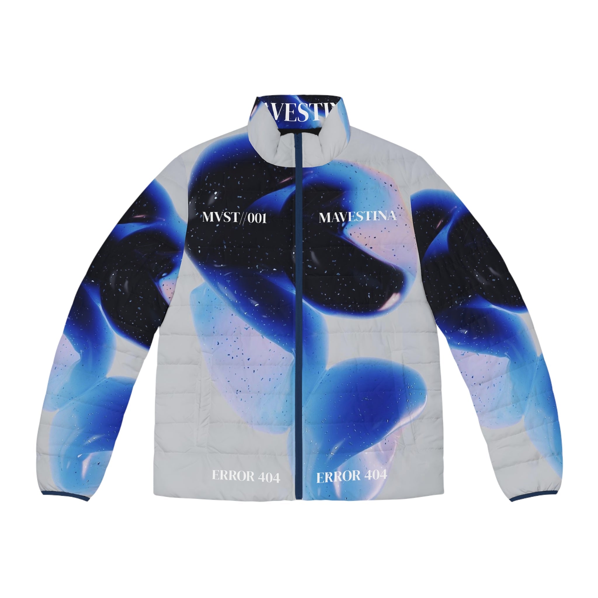 Men's Puffer Jacket (AOP) - mavestina