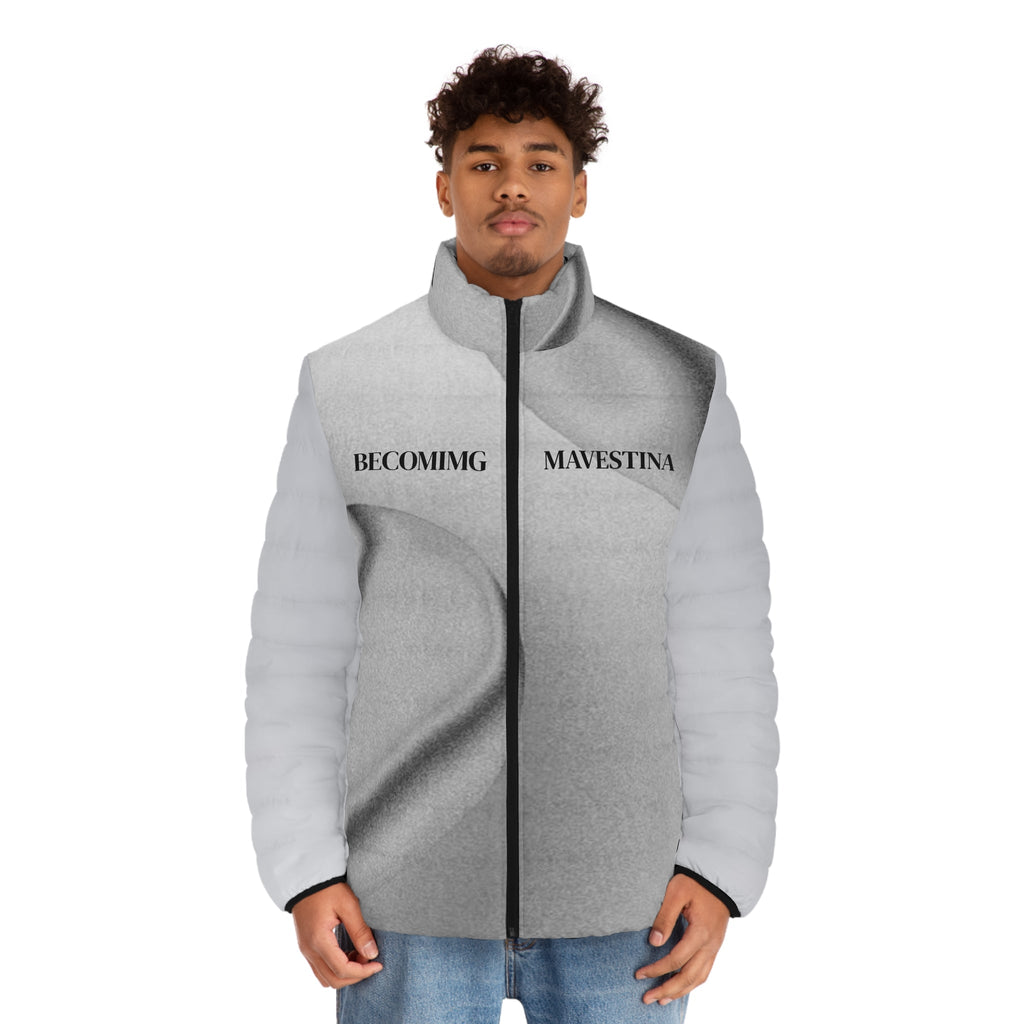 Men's Puffer Jacket (AOP) - mavestina