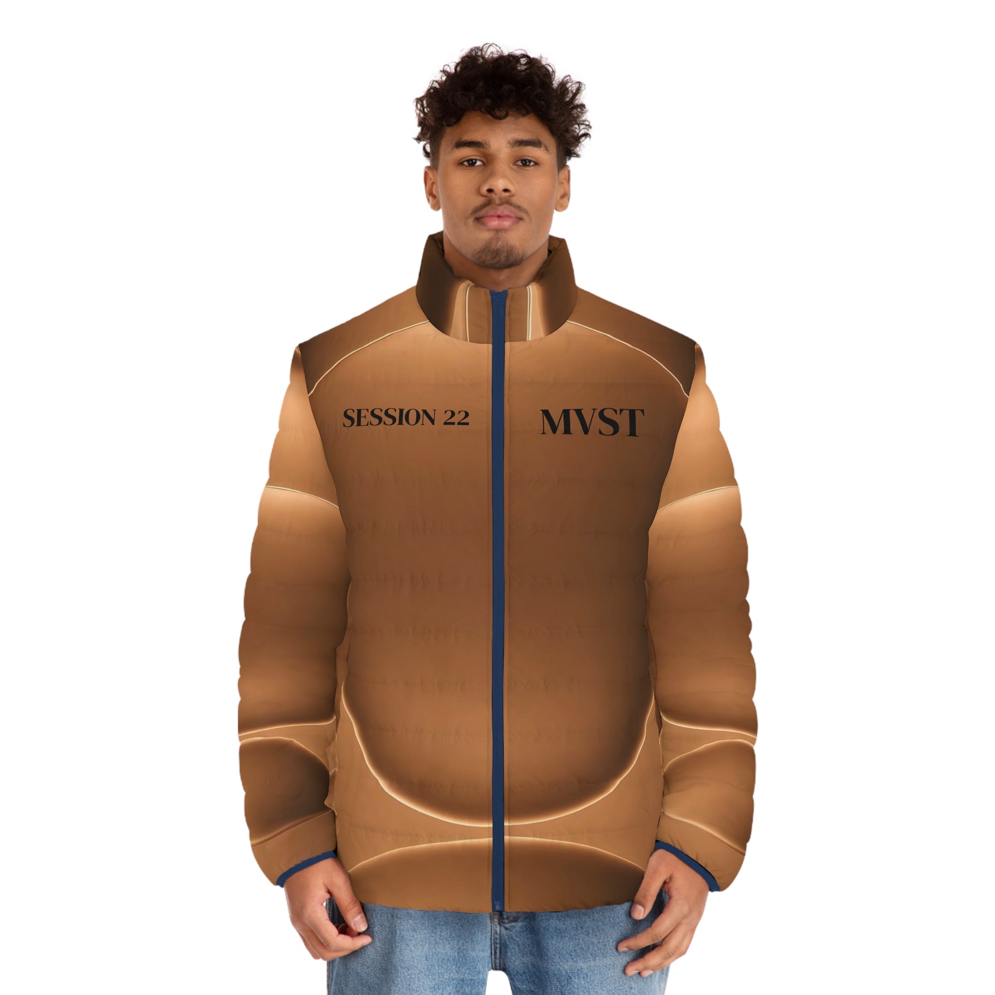 Men's Puffer Jacket (AOP) - mavestina