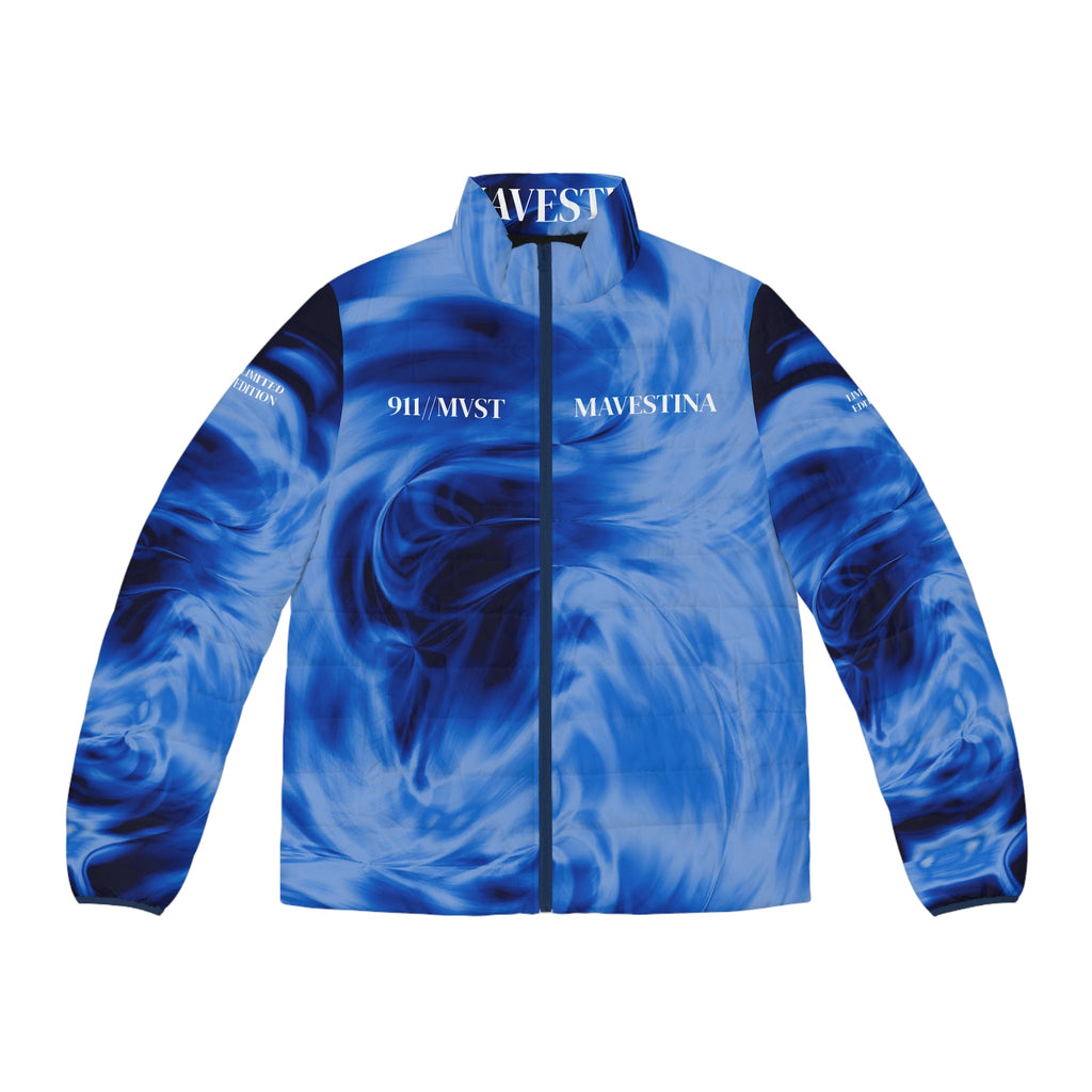 Men's Puffer Jacket (AOP) - mavestina